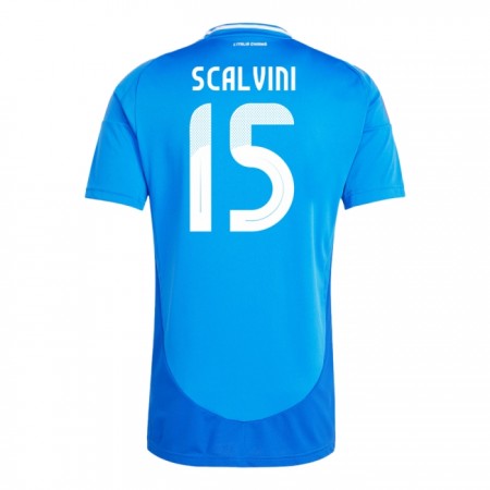 Nogometni Dres Italija Giorgio Scalvini 15 Domaći Euro 2024 Nogometni Dres Italija Giorgio Scalvini 15 Domaći Euro 2024